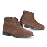 BELA KENT Moto Couro Botas Marrón D - Imagem dupla de botas